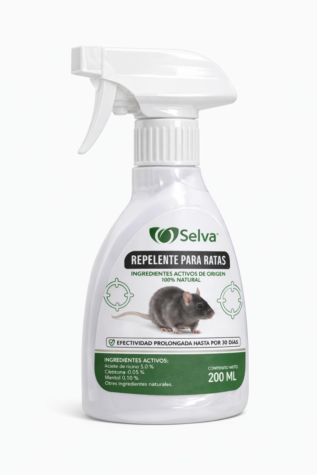 Selva: Efectivo Repelente de RATAS y RATONES